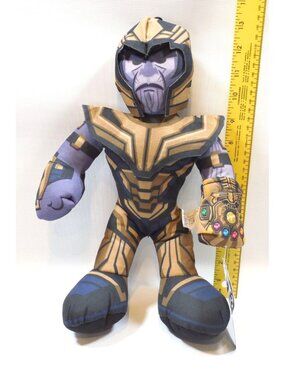 THANOS plush w/ Infinity Gauntlet and Loop Marvel Avengers 10" ‎ by Good Stuff